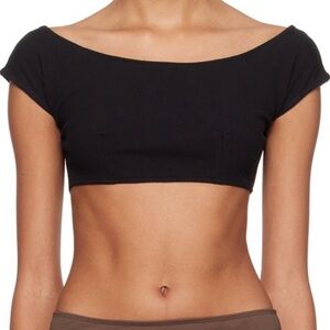 Gil Rodriguez Salinas Off The Shoulder Crop Top